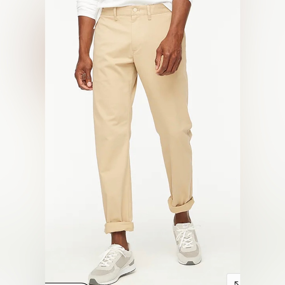 J. Crew Factory- Thompson Chino Pant with TruTemp365 33x30